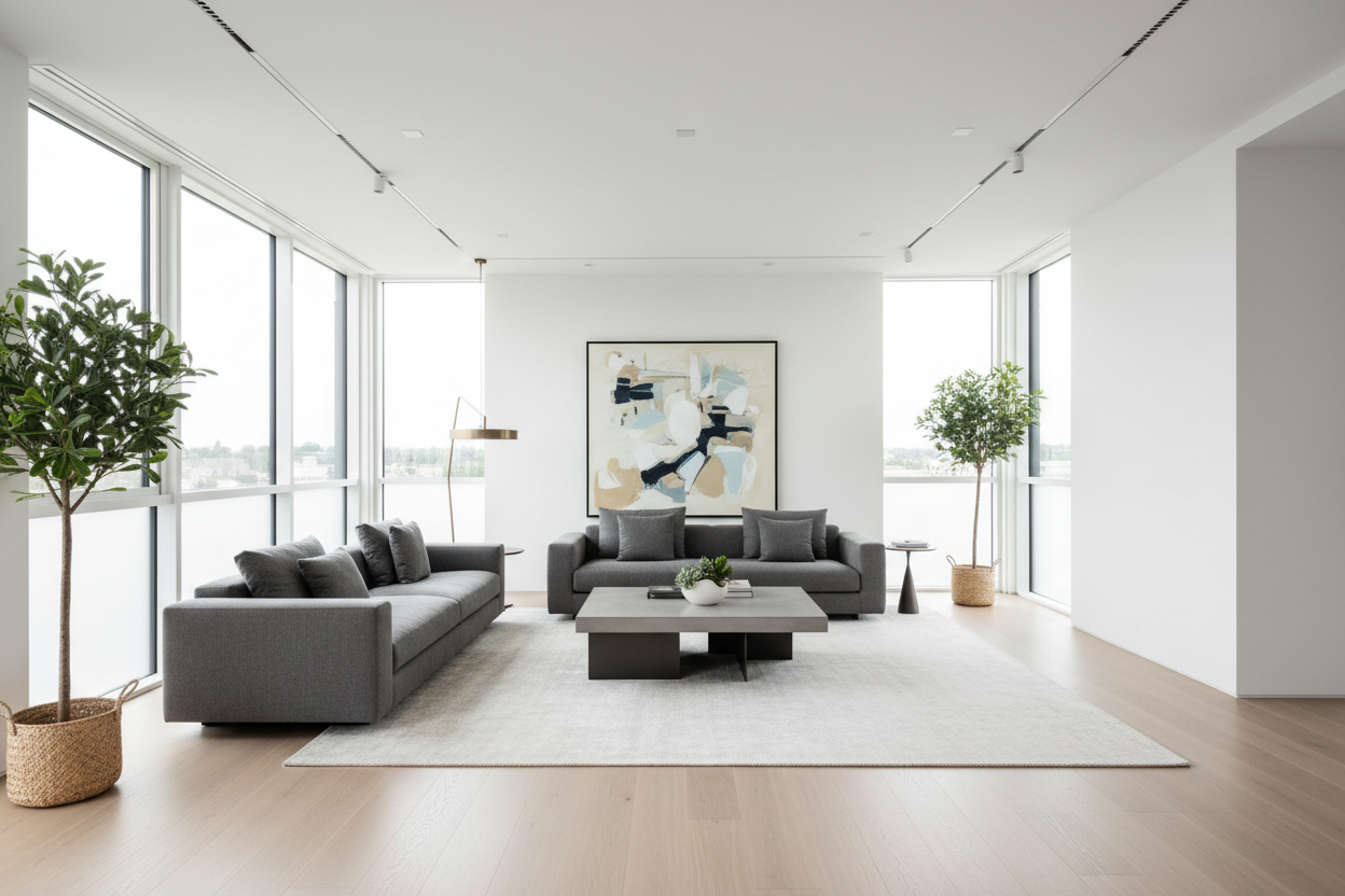 A MODERN HOUSE INTERIOR